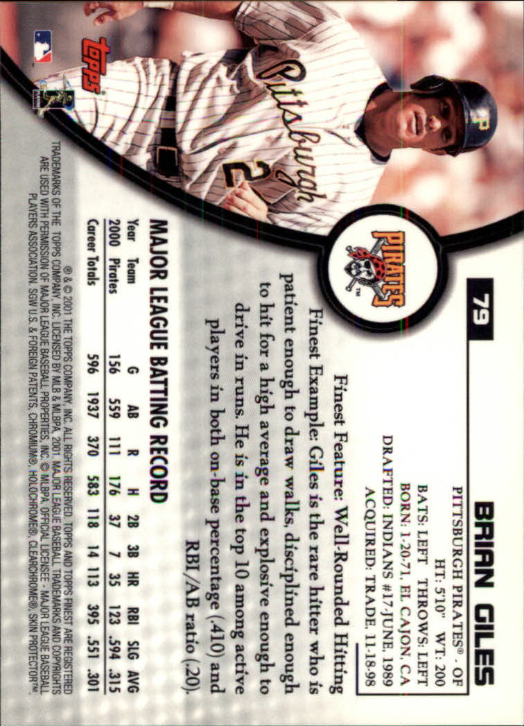2001 Finest Baseball - Picture 127 of 177