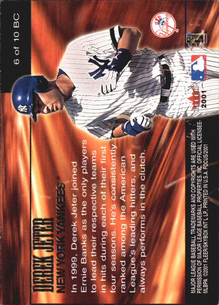 Tarjetas ""Insertar"" de béisbol Fleer Focus 2001 - Imagen 3 de 23