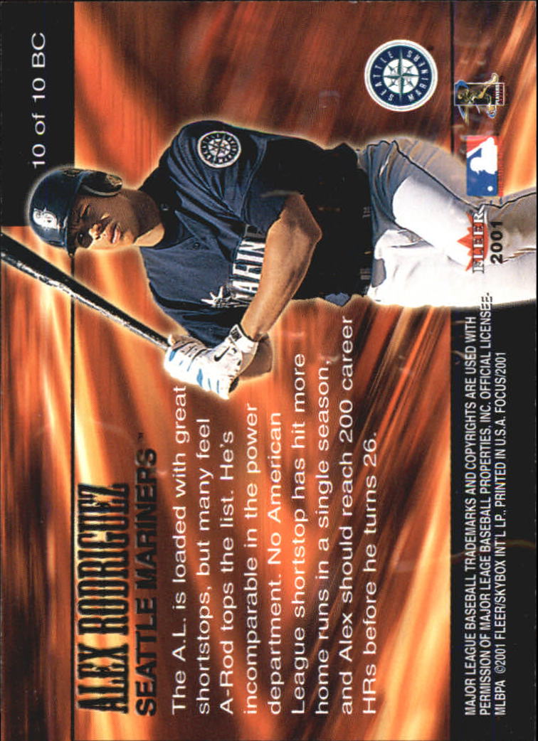 Tarjetas ""Insertar"" de béisbol Fleer Focus 2001 - Imagen 5 de 23