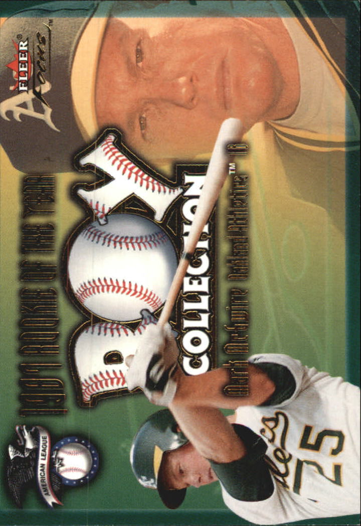 Tarjetas ""Insertar"" de béisbol Fleer Focus 2001 - Imagen 22 de 23