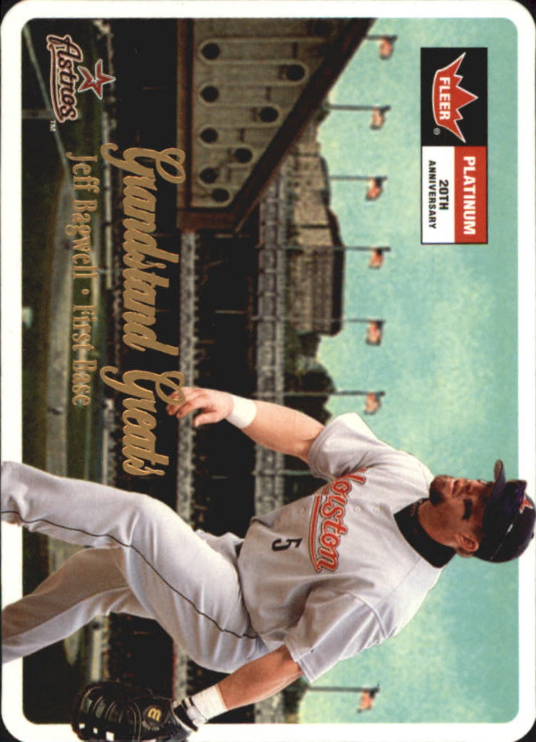 Carte Fleer Platinum Baseball 2001 "Inserto, gioco usato e parallelo" - Foto 6 di 28