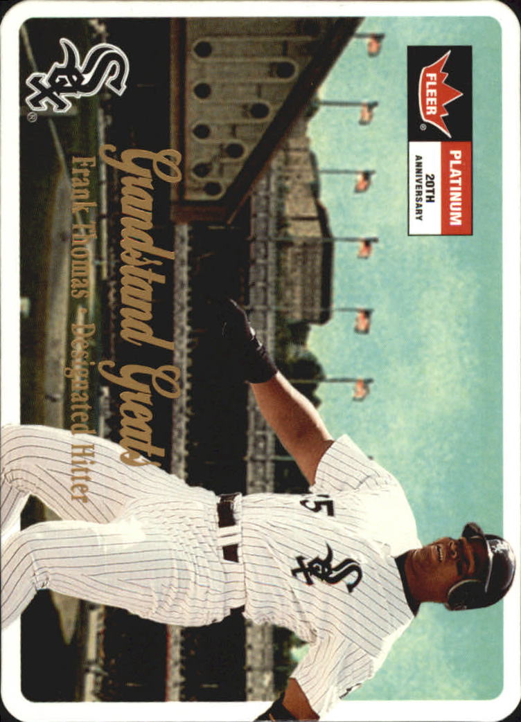 Carte Fleer Platinum Baseball 2001 "Inserto, gioco usato e parallelo" - Foto 14 di 28