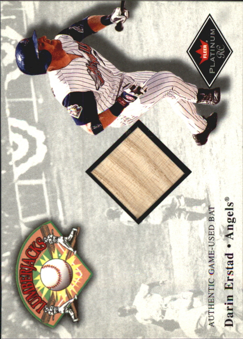 Carte Fleer Platinum Baseball 2001 "Inserto, gioco usato e parallelo" - Foto 18 di 28