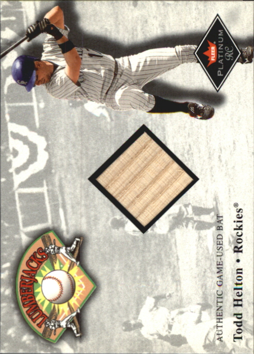 Carte Fleer Platinum Baseball 2001 "Inserto, gioco usato e parallelo" - Foto 20 di 28
