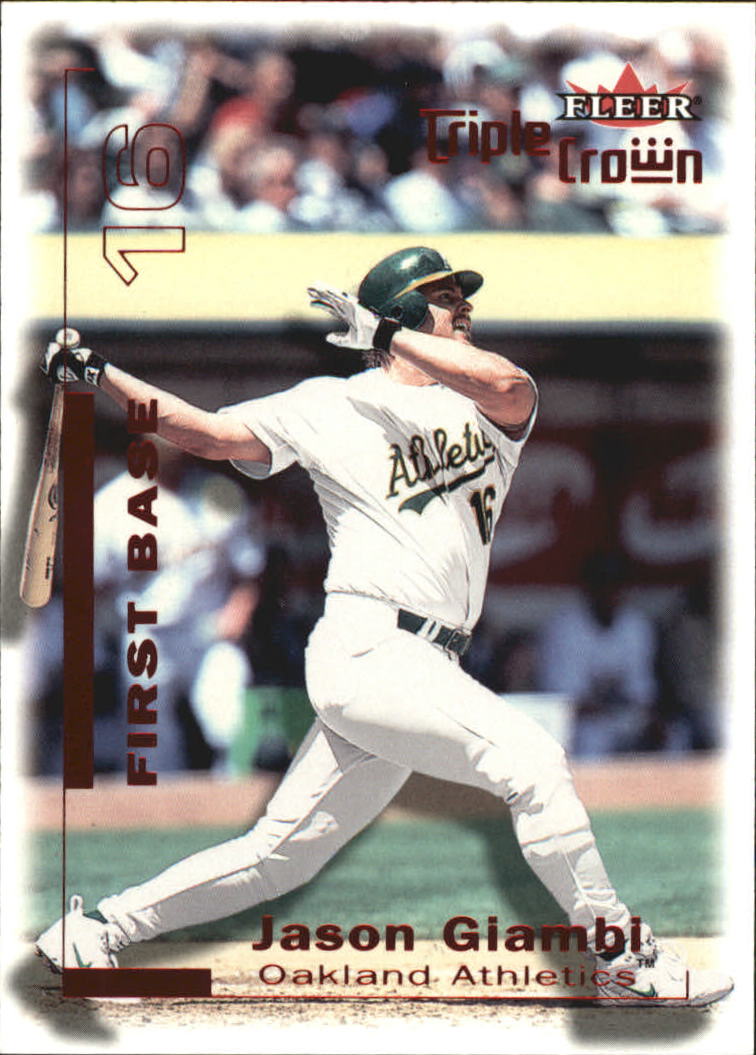 2001 Fleer Triple Crown Baseball "Insert and Parallel" Cards - Picture 36 of 39
