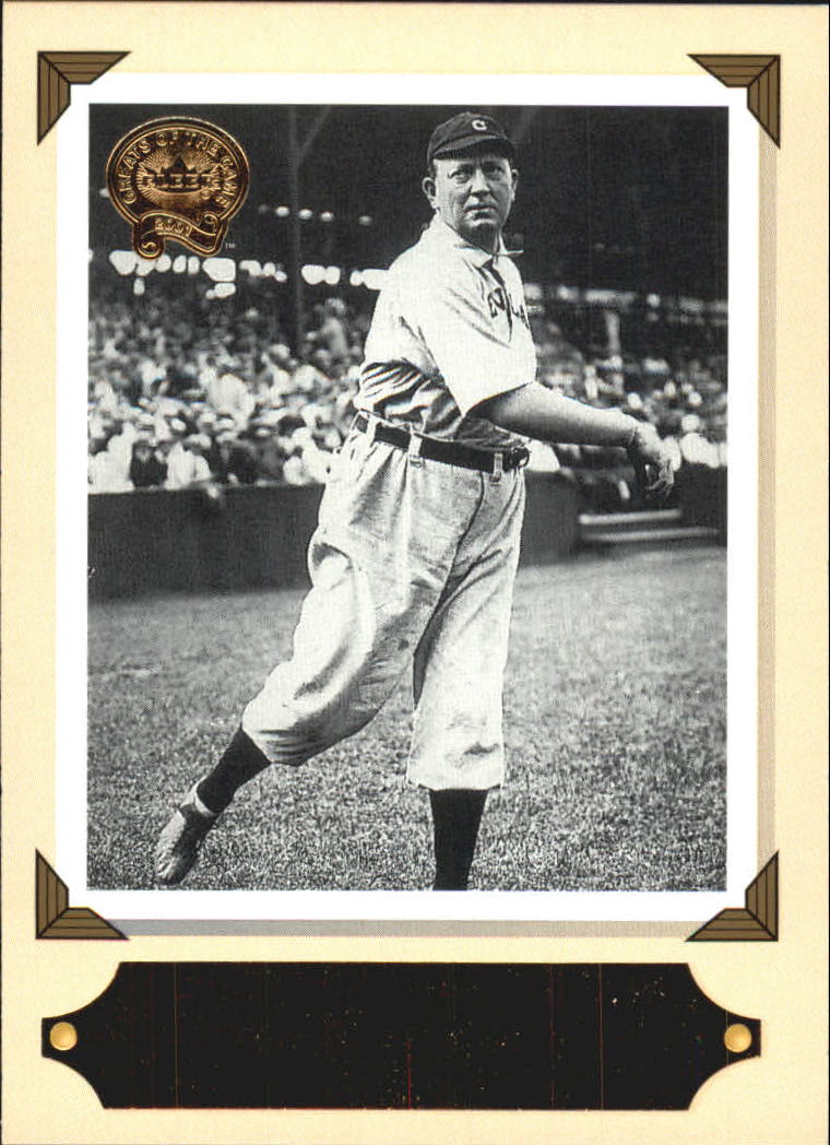 2001 Grandi del Gioco (Fleer) Baseball "Retrospezione" Inserto Carte - Foto 5 di 8