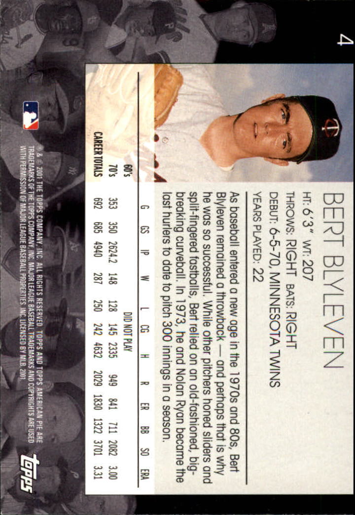 2001 Topps American Pie Baseball - Picture 9 of 312
