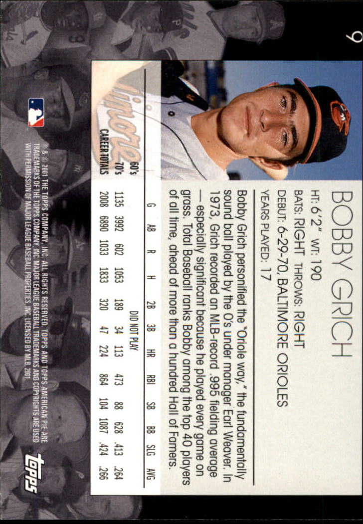 2001 Topps American Pie Baseball - Picture 19 of 312