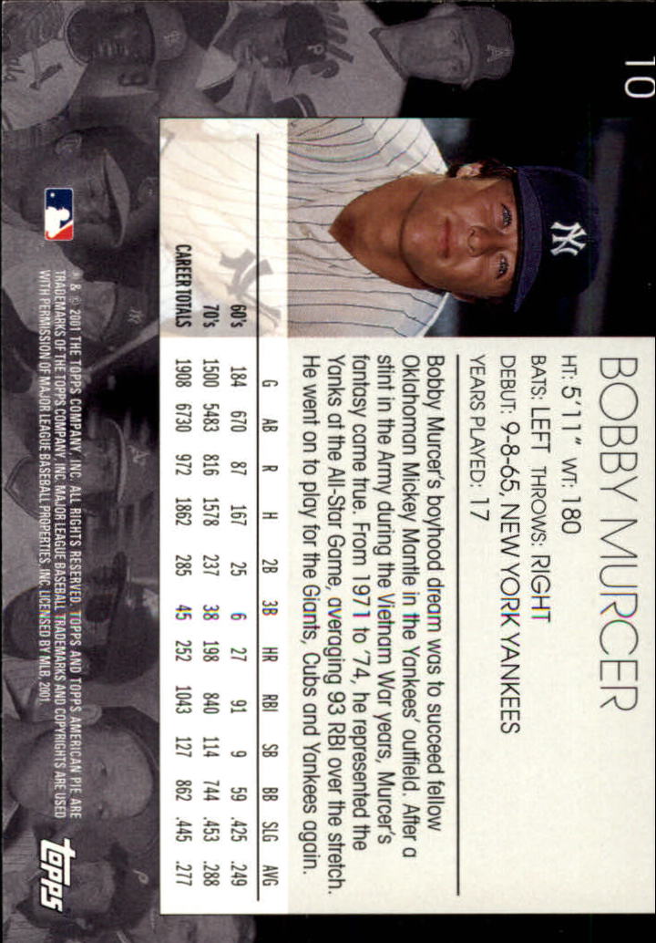 2001 Topps American Pie Baseball - Picture 21 of 312