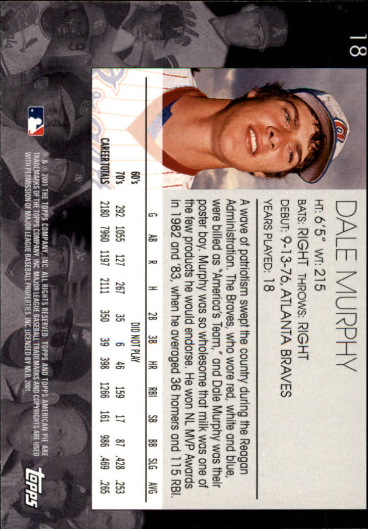 2001 Topps American Pie Baseball - Picture 37 of 312