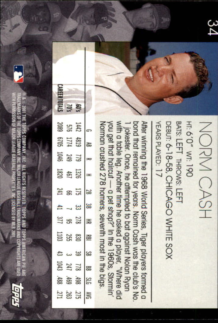 2001 Topps American Pie Baseball - Picture 67 of 312