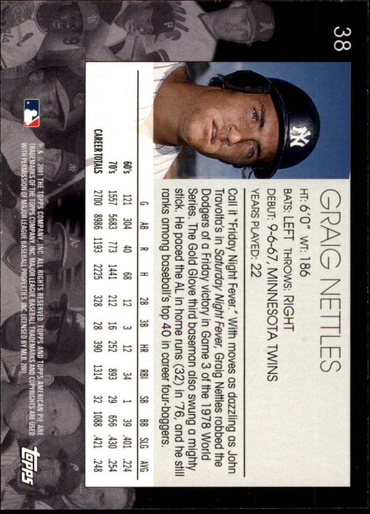 2001 Topps American Pie Baseball - Picture 75 of 312