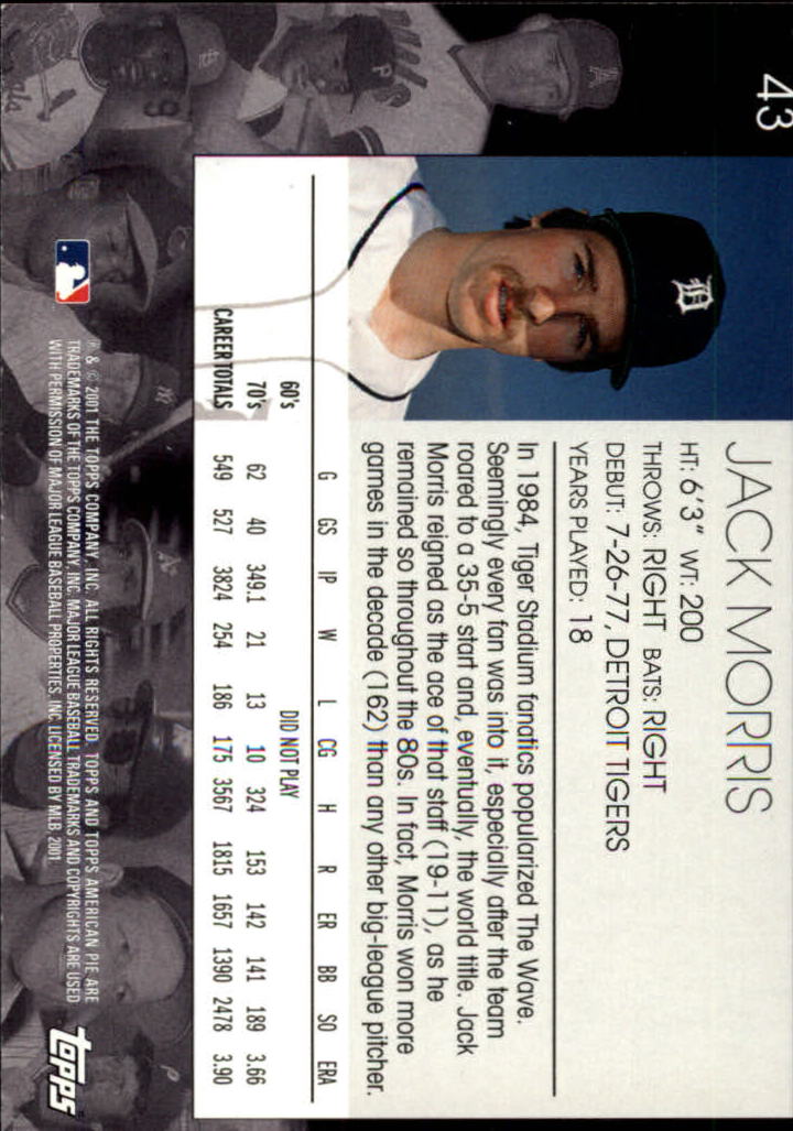 2001 Topps American Pie Baseball - Picture 85 of 312
