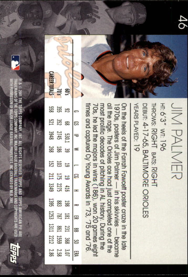 2001 Topps American Pie Baseball - Picture 91 of 312