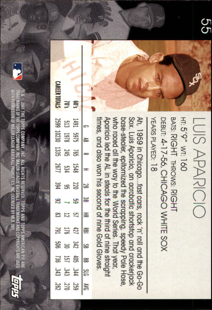 2001 Topps American Pie Baseball - Picture 109 of 312