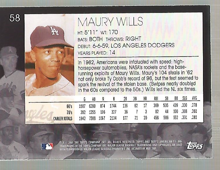 2001 Topps American Pie Baseball - Picture 115 of 312