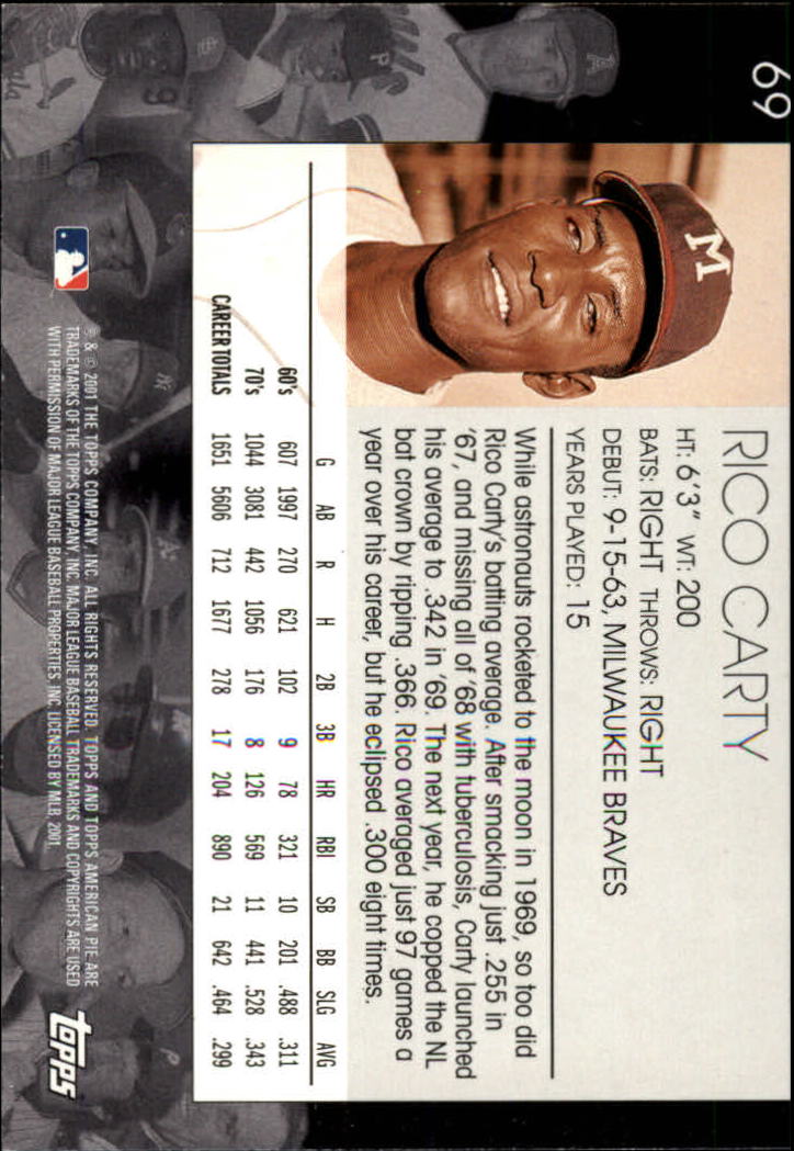 2001 Topps American Pie Baseball - Picture 137 of 312