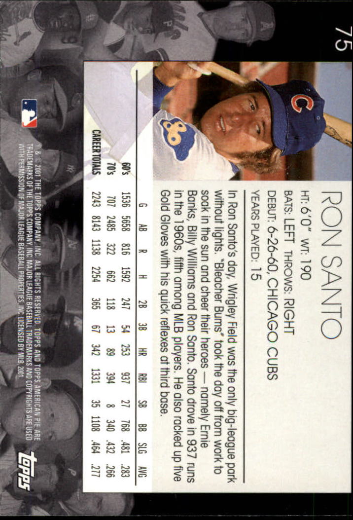 2001 Topps American Pie Baseball - Picture 149 of 312