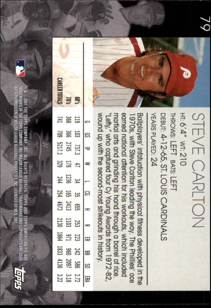 2001 Topps American Pie Baseball - Picture 157 of 312