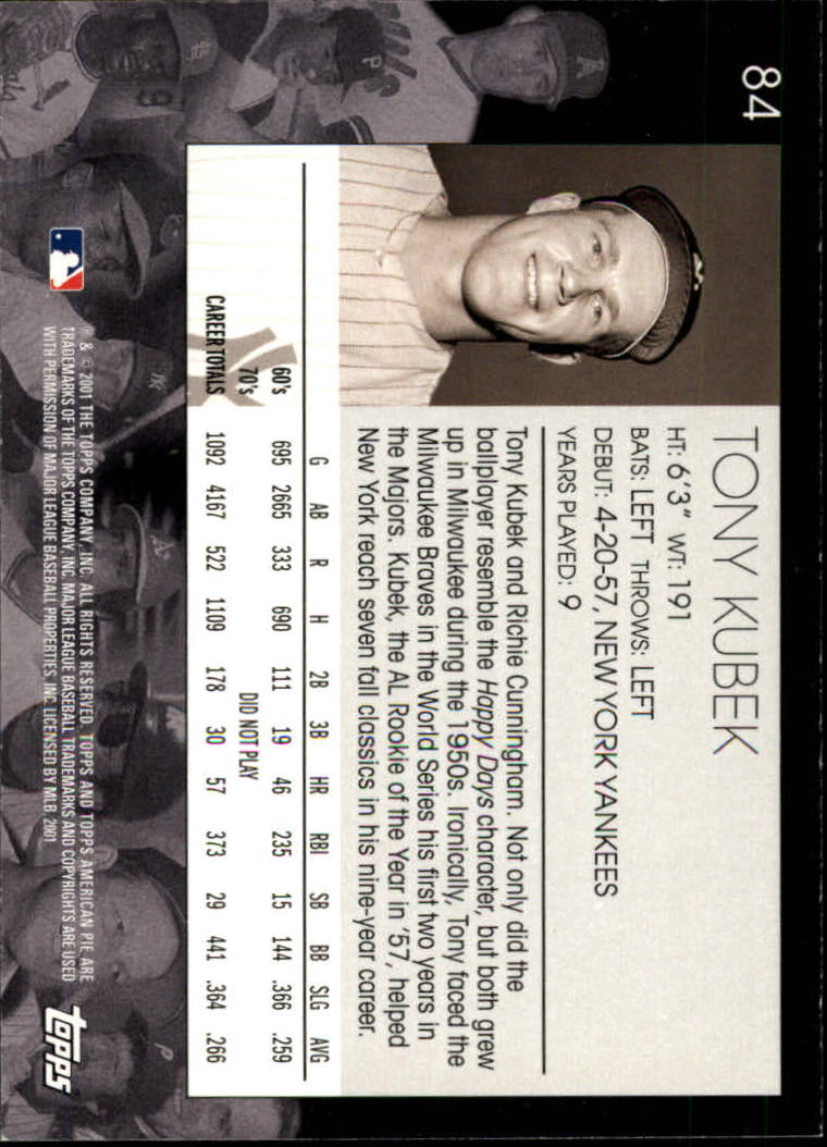 2001 Topps American Pie Baseball - Picture 167 of 312