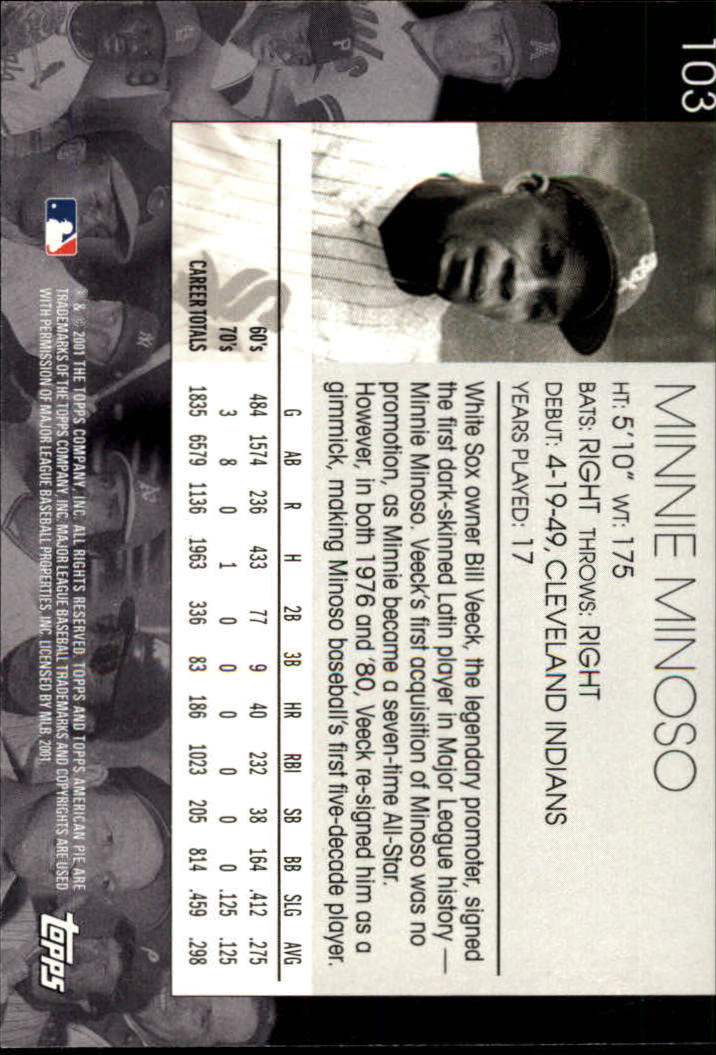 2001 Topps American Pie Baseball - Picture 203 of 312