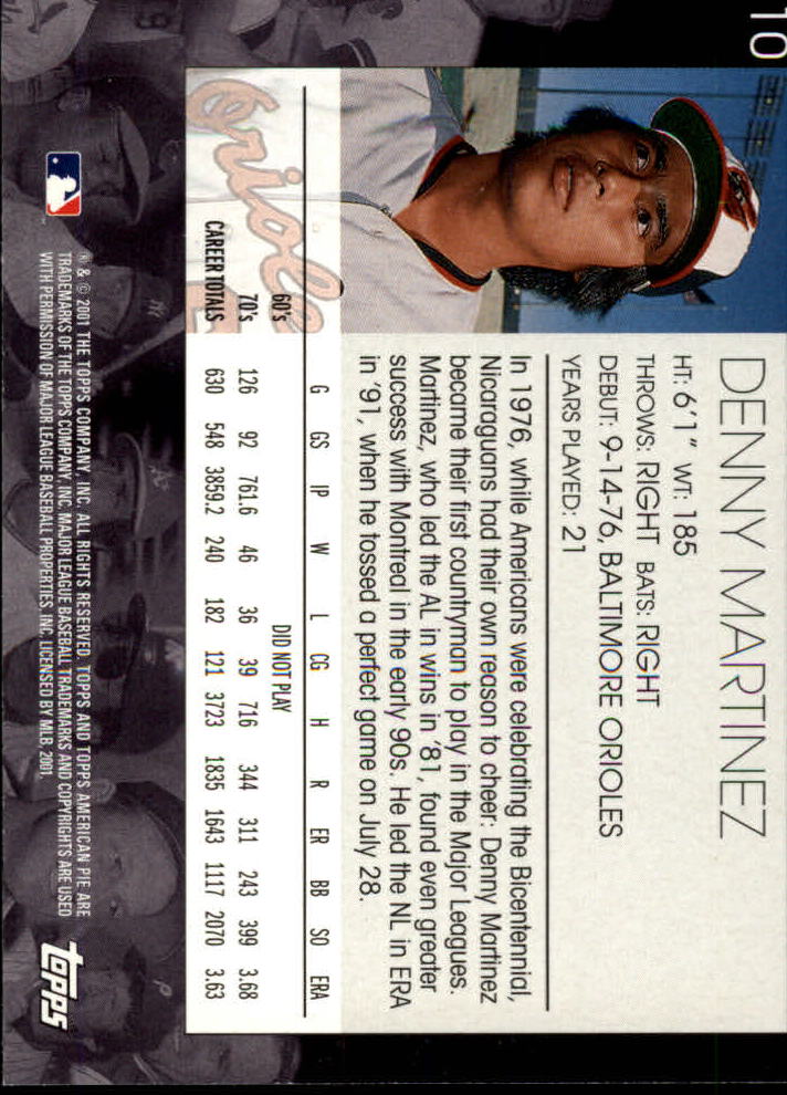 2001 Topps American Pie Baseball - Picture 217 of 312