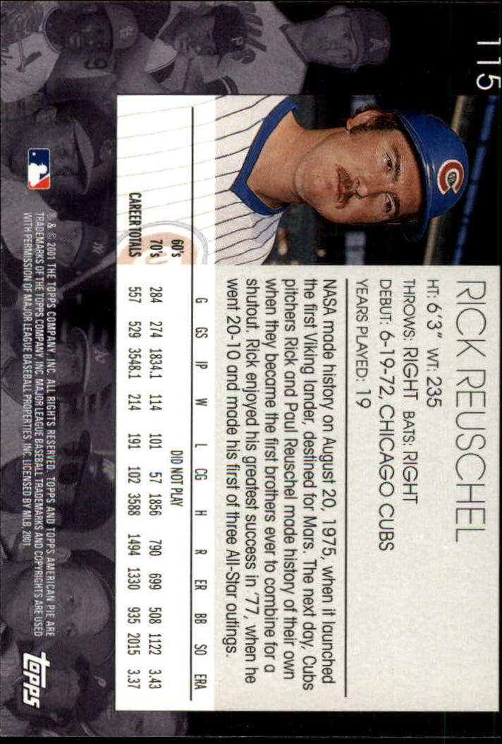 2001 Topps American Pie Baseball - Picture 227 of 312
