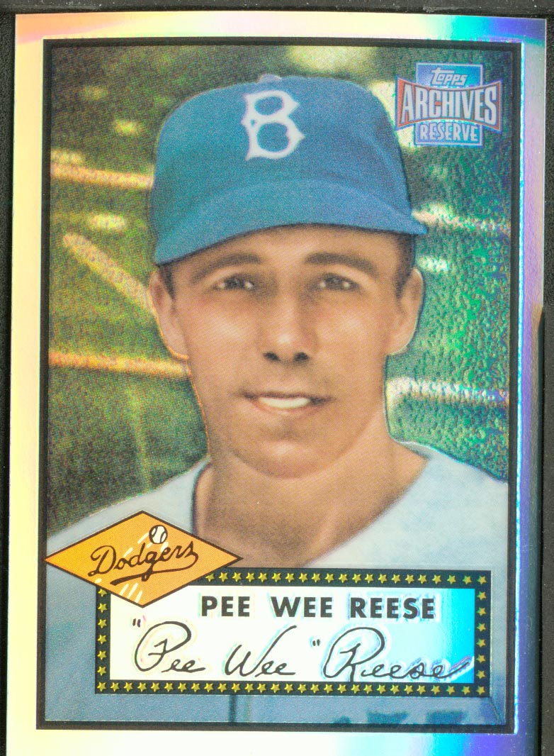  2019 Topps Archives #39 Pee Wee Reese NM-MT Dodgers