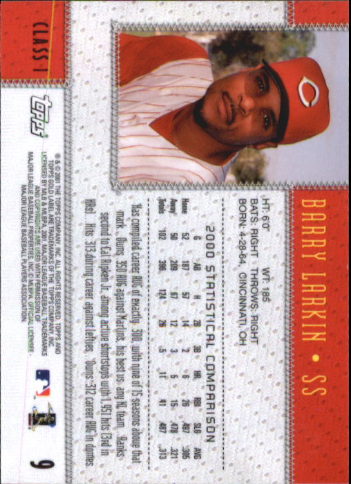 2001 Topps Gold Label Baseball - Picture 11 of 183