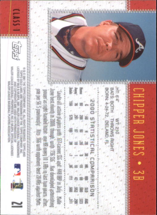 2001 Topps Gold Label Baseball - Picture 27 of 183