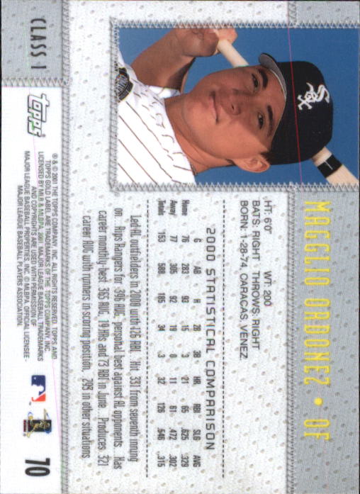 2001 Topps Gold Label Baseball - Picture 89 of 183