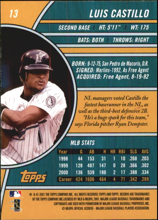 2001 Topps Reserve Baseball - Picture 65 of 81