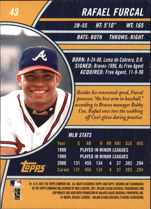 2001 Topps Reserve Baseball - Picture 51 of 81