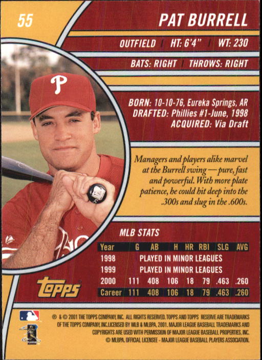 2001 Topps Reserve Baseball - Picture 41 of 81