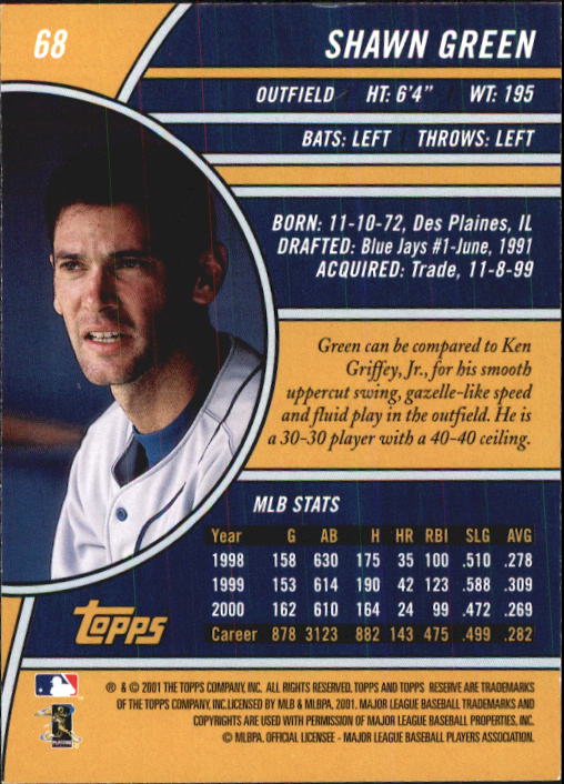 2001 Topps Reserve Baseball - Picture 29 of 81