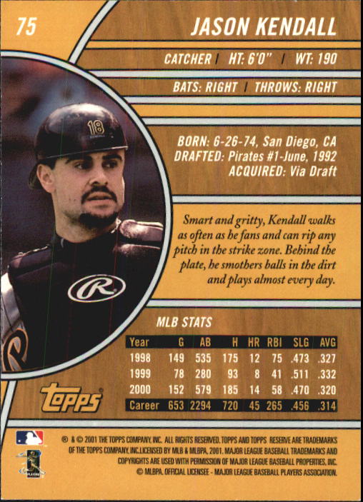 2001 Topps Reserve Baseball - Picture 23 of 81