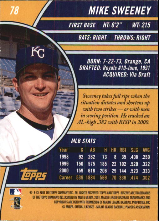 2001 Topps Reserve Baseball - Picture 21 of 81