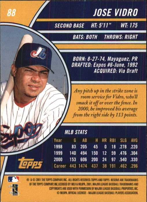 2001 Topps Reserve Baseball - Picture 15 of 81
