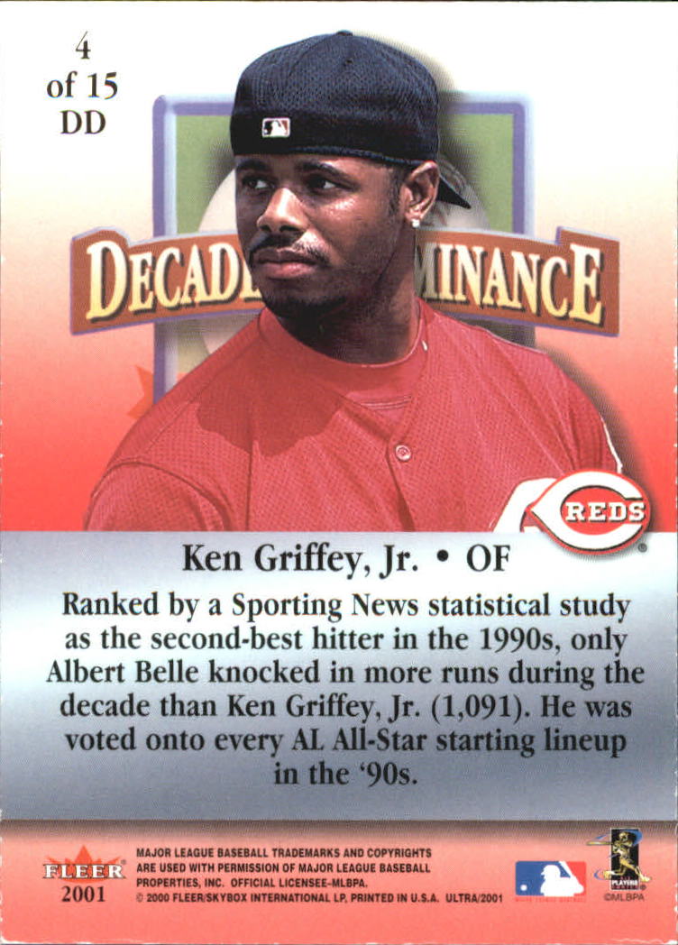 2001 Ultra (Fleer) Baseball "Insert" Cards - Picture 7 of 41