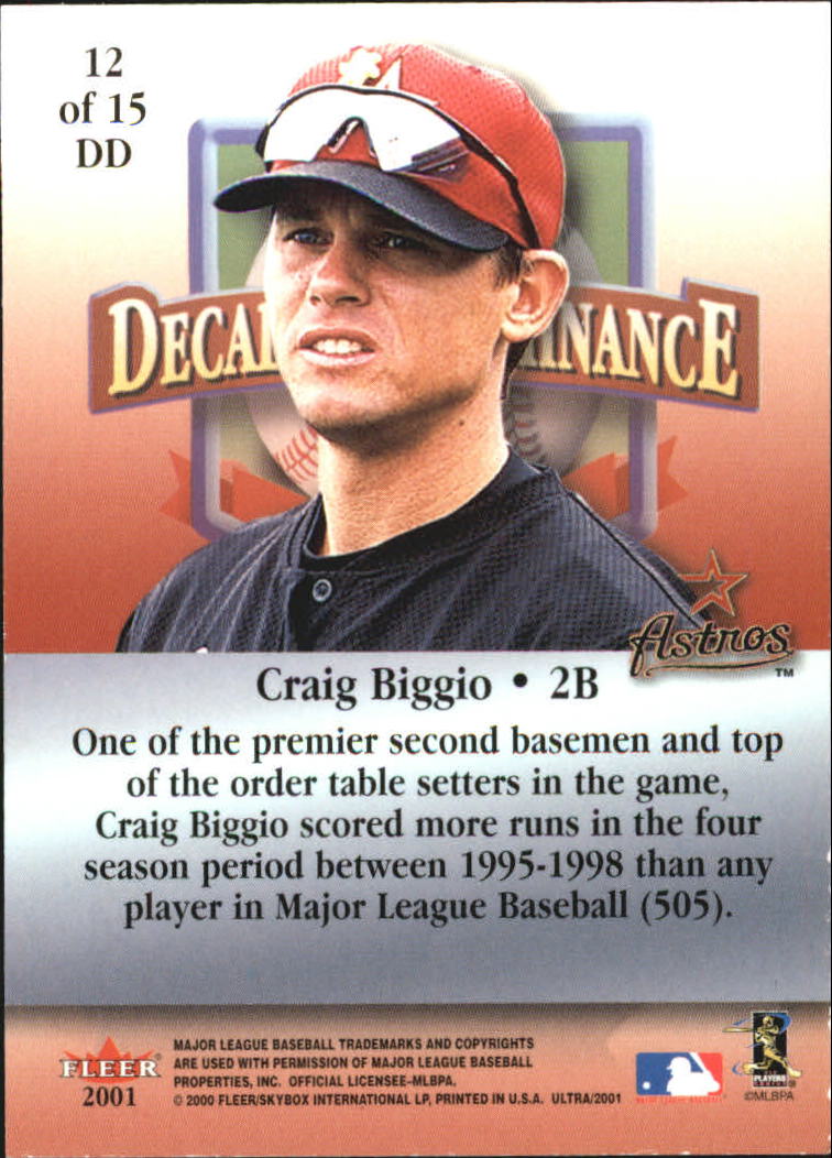 2001 Ultra (Fleer) Baseball "Insert" Cards - Picture 15 of 41