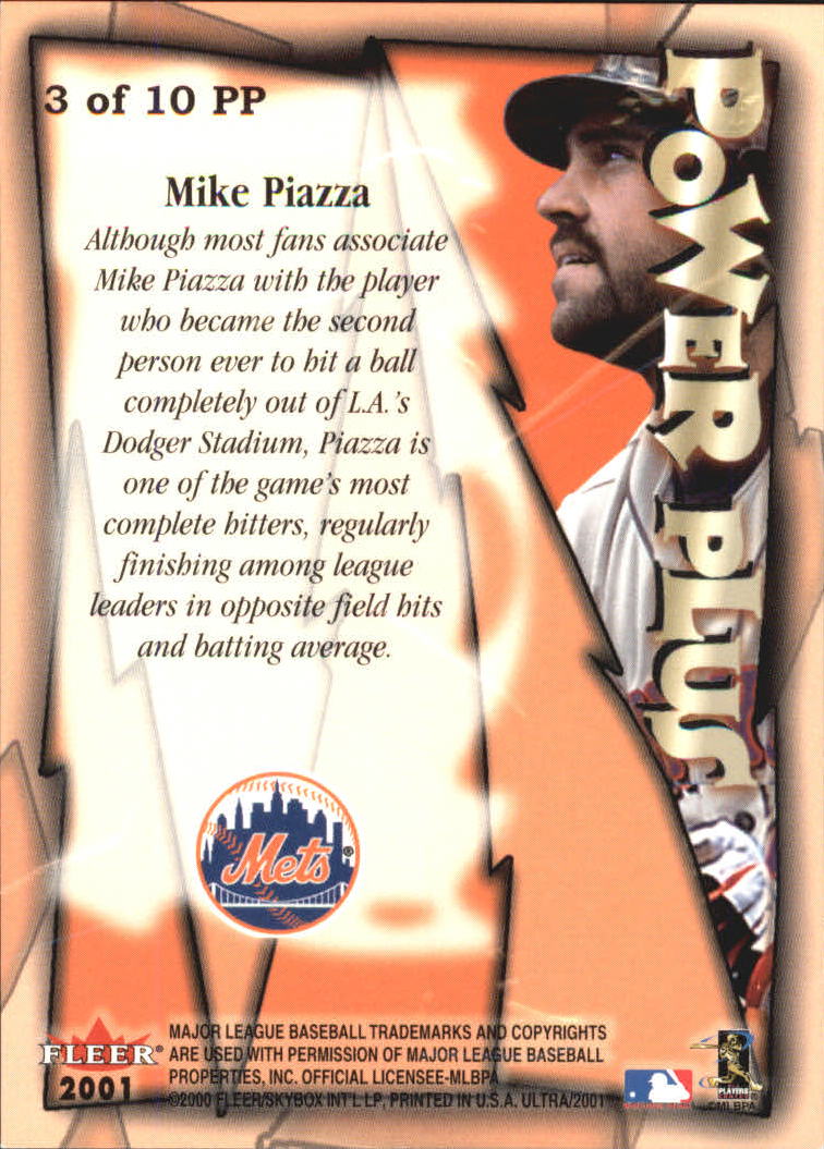 2001 Ultra (Fleer) Baseball "Insert" Cards - Picture 29 of 41