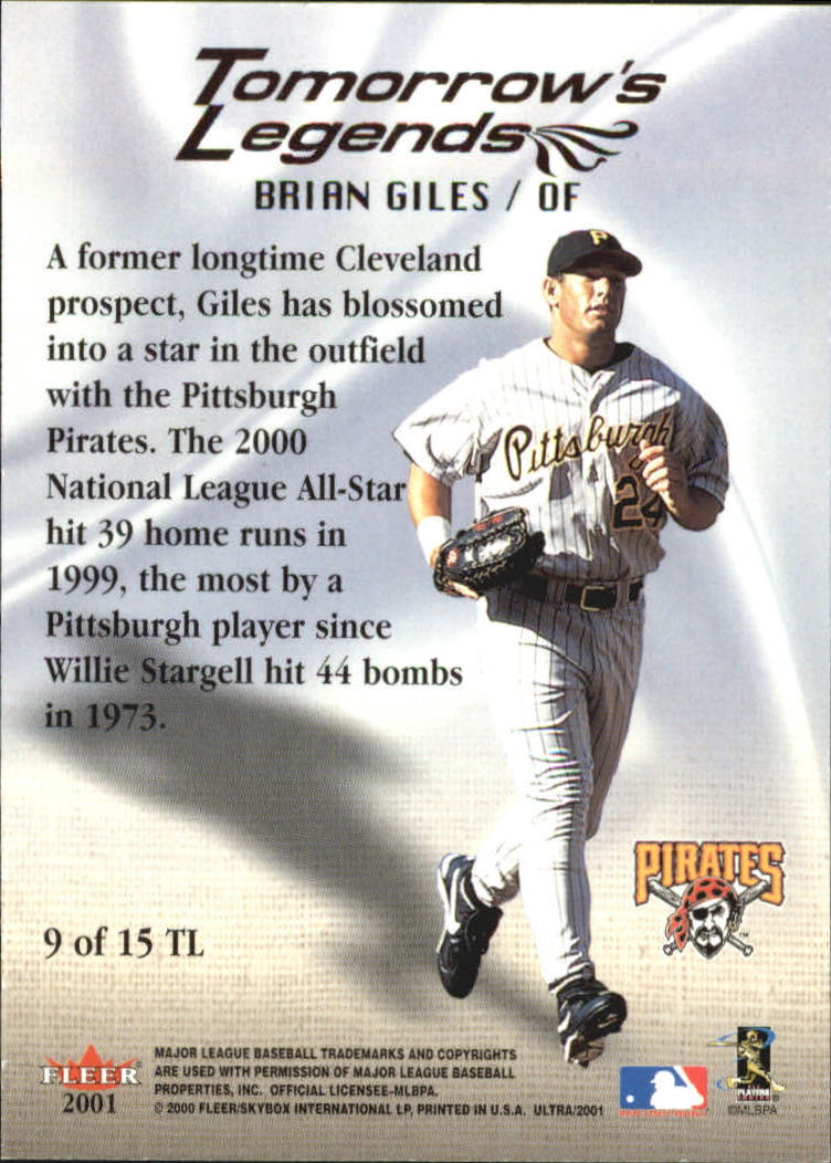 2001 Ultra (Fleer) Baseball "Insert" Cards - Picture 37 of 41