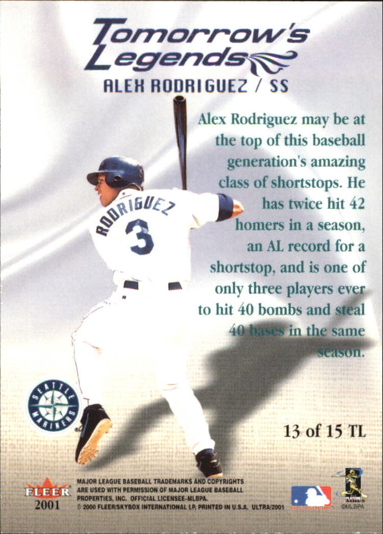 2001 Ultra (Fleer) Baseball "Insert" Cards - Picture 39 of 41