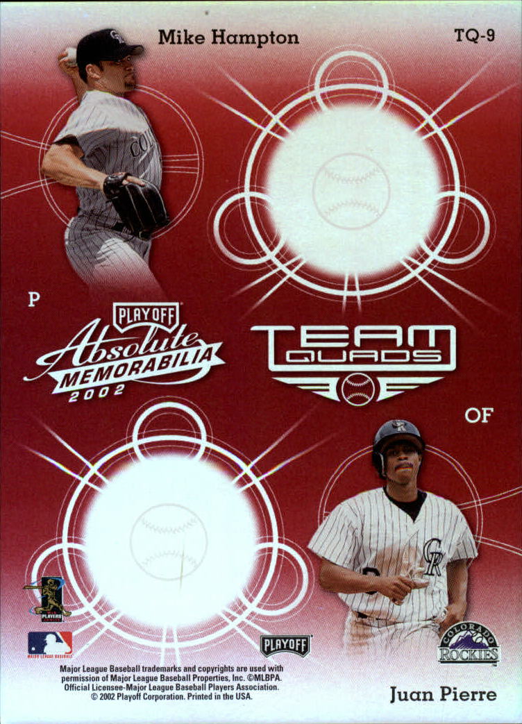 Carte "Inserisci e inserisci Parallelo" Baseball 2002 Memorabilia Assoluto - Foto 29 di 132