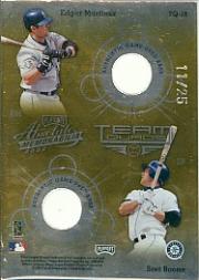 Carte "Inserisci e inserisci Parallelo" Baseball 2002 Memorabilia Assoluto - Foto 33 di 132