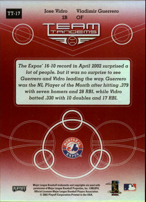 Carte "Inserisci e inserisci Parallelo" Baseball 2002 Memorabilia Assoluto - Foto 68 di 132