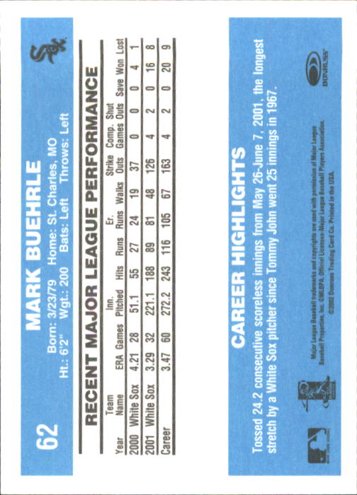 2002 Donruss Originals Baseball "Main Set" Cards #1 to #423 - Picture 45 of 323