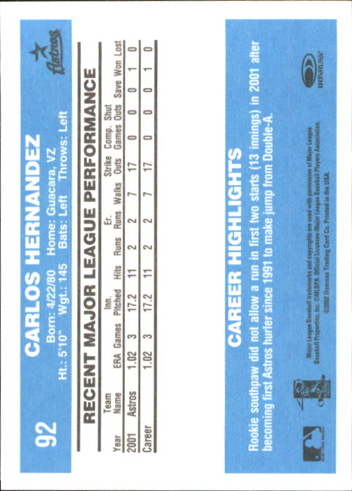 2002 Donruss Originals Baseball "Main Set" Cards #1 to #423 - Picture 69 of 323