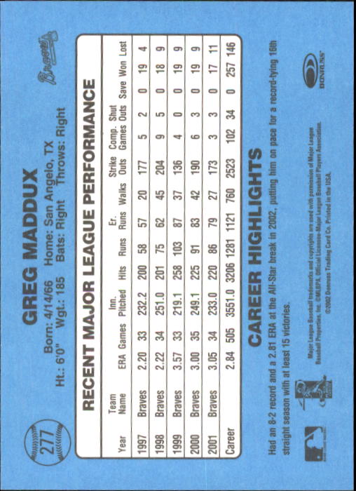 2002 Donruss Originals Baseball "Main Set" Cards #1 to #423 - Picture 219 of 323