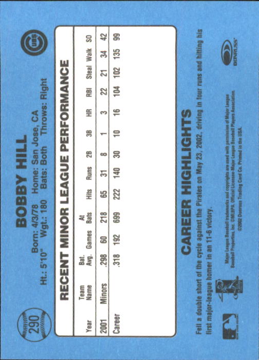 2002 Donruss Originals Baseball "Main Set" Cards #1 to #423 - Picture 229 of 323